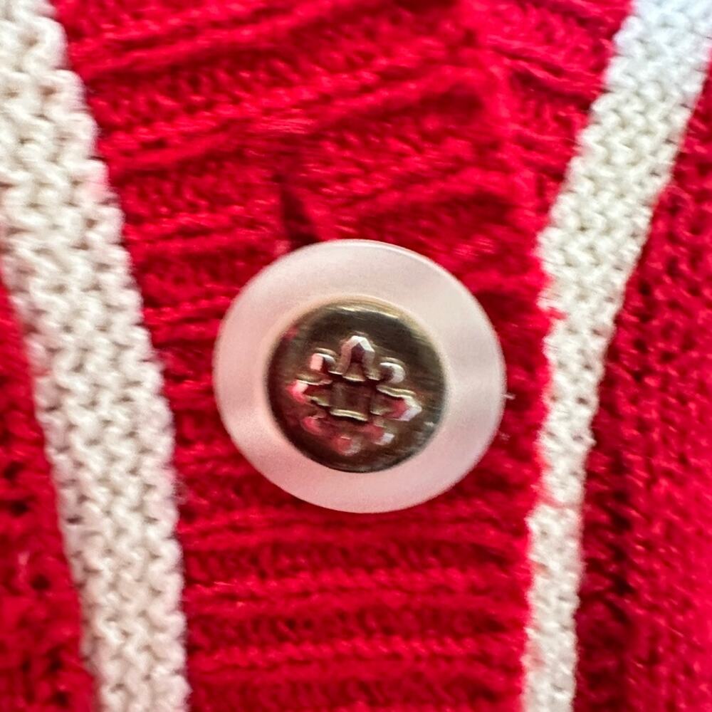 Cricket Lane Vintage Cardigan Sweater Womens Plus 20W Academic Preppy Collegiate - Picture 5 of 8